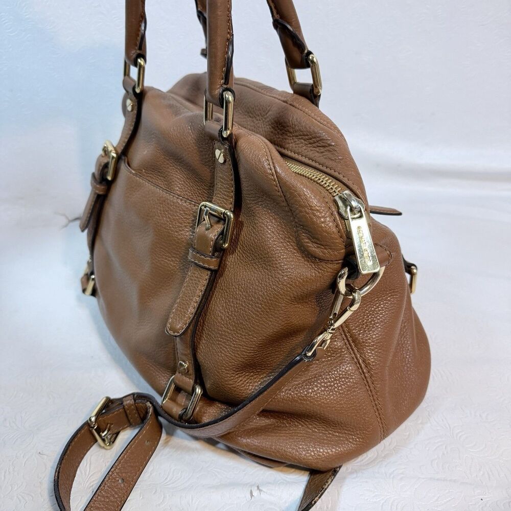 Michael Kors Bedford Legacy Satchel Brown Leather - Picture 3 of 16